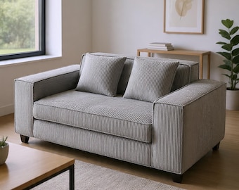 63 Inch Loveseat Sofa for Bedroom and Small Spaces