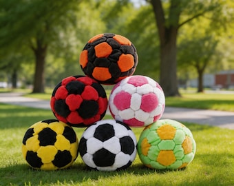 校庭用ソフトサッカーハッキーサックフットバッグ、手作りフットバッグジャグリングボール、クラススクールチームイベント用キックサック（子供用）、ハッキービーンバッグ