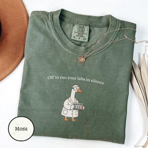Comfort Colors® Lab Week Goose Shirt, Medizinisches Labor Tech T-Shirt, lustiges Labor Shirt, Laborantin Geschenk, gesundheitspflege Grafik T-Shirt, Lab Shirt