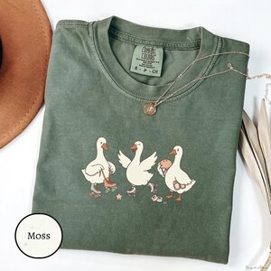 Funny Goose Roller Skating Tee, Talk Derby To Me Comfort Colors T-Shirt, T-shirt gift for roller-skater, Roller Girl Shirt