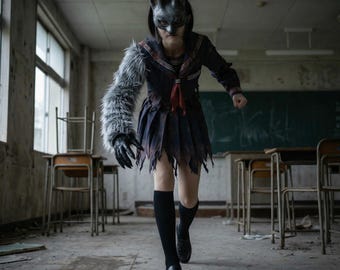 Hinako Shimizu Full Anime Cosplay Costume - Event Ready Outfit for Conventions & Expo