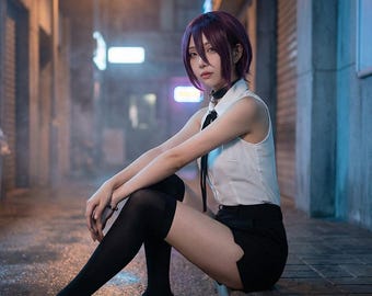 Zestaw kostiumów cosplay inspirowanych Reze na targi i konwenty