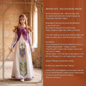Disfraz de Zelda inspirado en La Princesa Crepúsculo - Atuendo de fantasía completo para exposiciones y eventos imagen 8