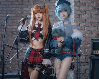 Punk Style Asuka Cosplay Outfit - Event & Expo Ready