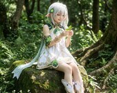 Nahida Inspired Cosplay Costume Set for Conventions & Expos