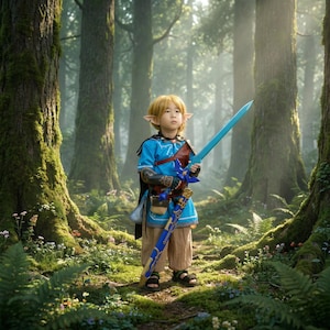 Fantasia de Cosplay Inspirada em Zelda - Traje Completo de Anime Fantástico para Uso em Exposições e Convenções imagem 4