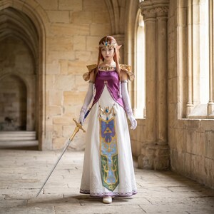 Disfraz de Zelda inspirado en La Princesa Crepúsculo - Atuendo de fantasía completo para exposiciones y eventos imagen 5