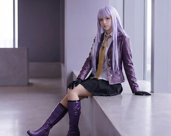Kyoko Purple Suit Full Cosplay Outfit - Anime Costume Set for Events and Photoshoots