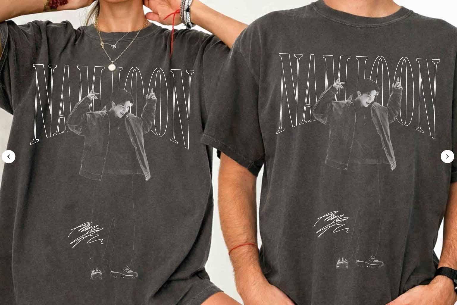 Namjoon Rm Bts Shirt - Etsy Canada