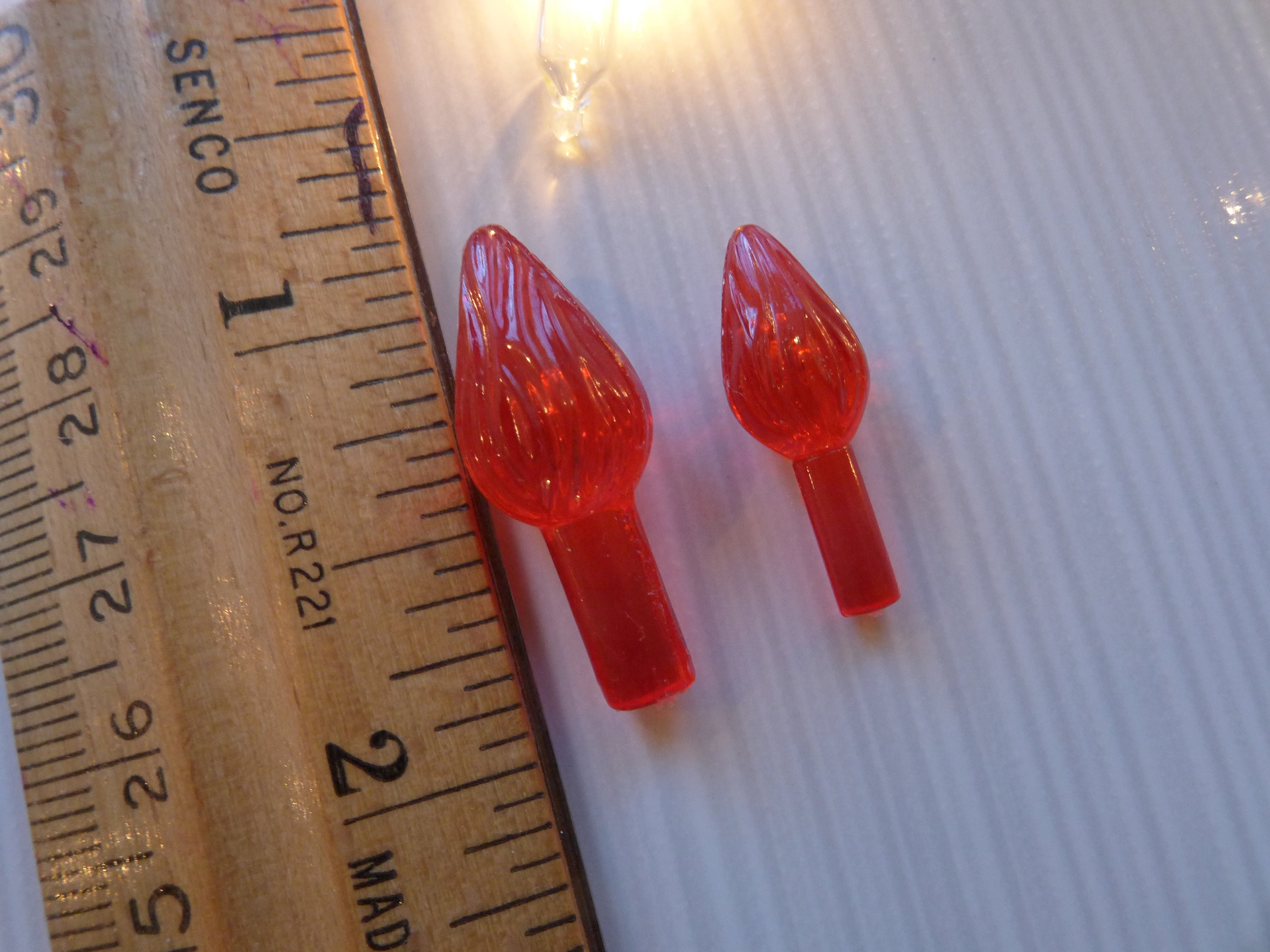 Ceramic Christmas Tree Replacement Lights med torch flame Etsy