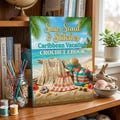 Sun, Sand & Stitches CROCHET PATTERN EBOOK,for mom,Caribbean Vacation Collection, 10 Pattern Ebook, Crochet Summer Patterns,digital download product logo