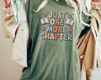 Comfort Colors® Book Lover Shirt | Oversized Tee | Gift for Avid Readers