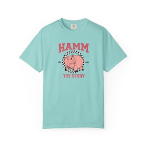 Maglietta Comfort Colors® Hamm Pig | Maglietta oversize in stile vintage | Regalo per i fan di Toy Story immagine 14