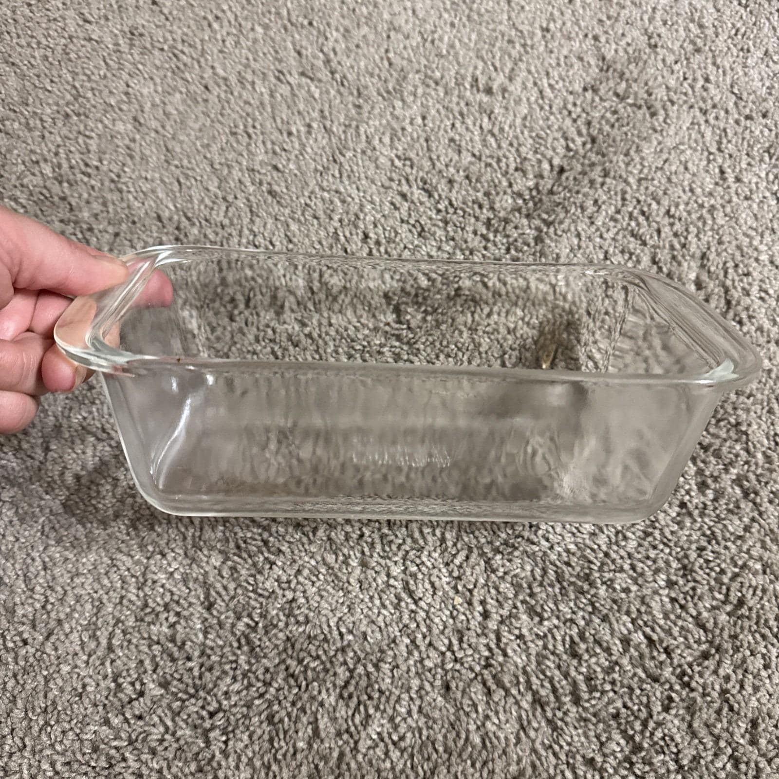 Vintage Clear Pyrex Loaf - Etsy