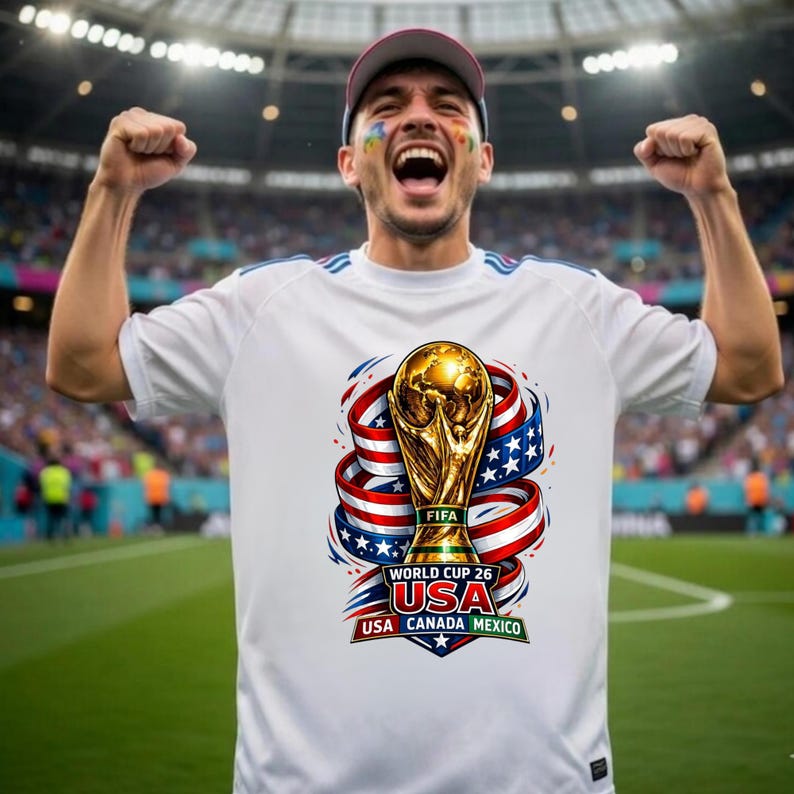 World Cup 2026 PNG, Soccer Jersey Design, FIFA Football Shirt, World ...