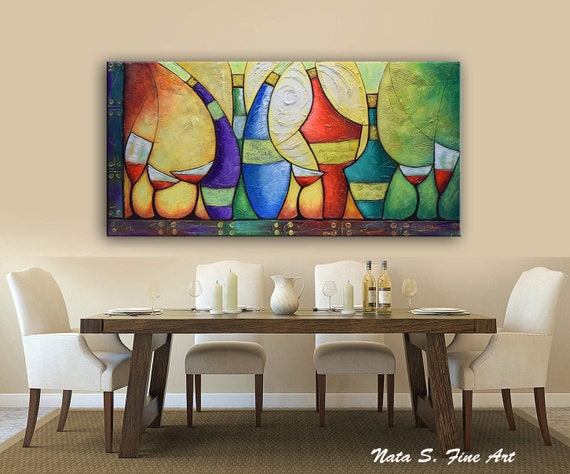 Abstract Art For Dining Room