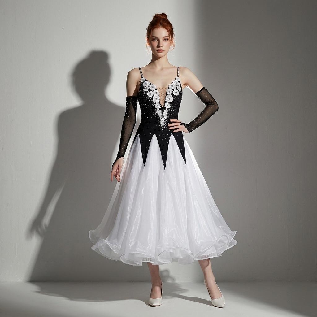 White Flowy Dance Costumes - Etsy