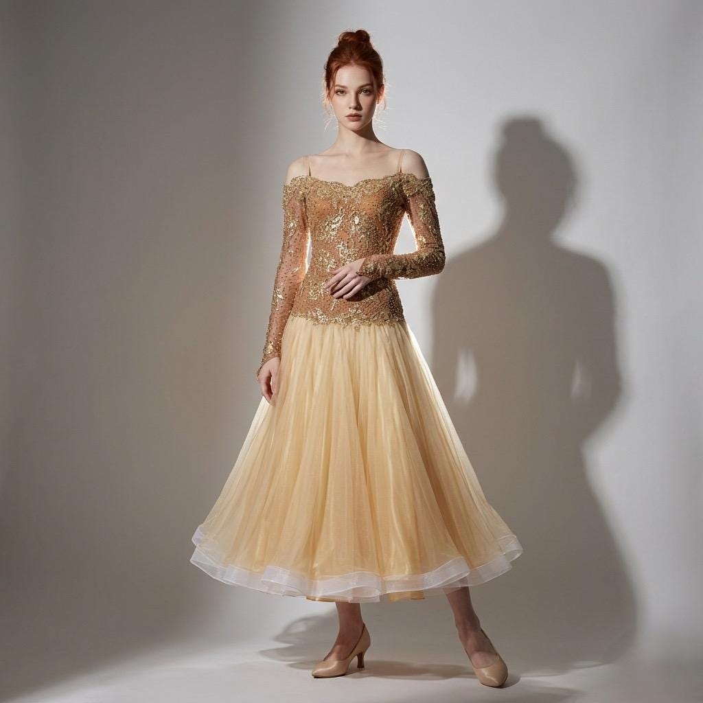 Gold Tango Dress - Etsy