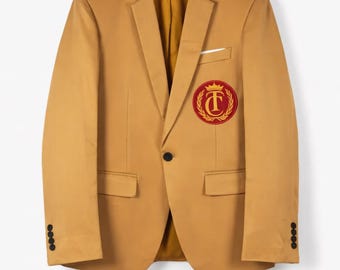 Winnaar Gold-golfjack heren Happy Costume Champion-jack
