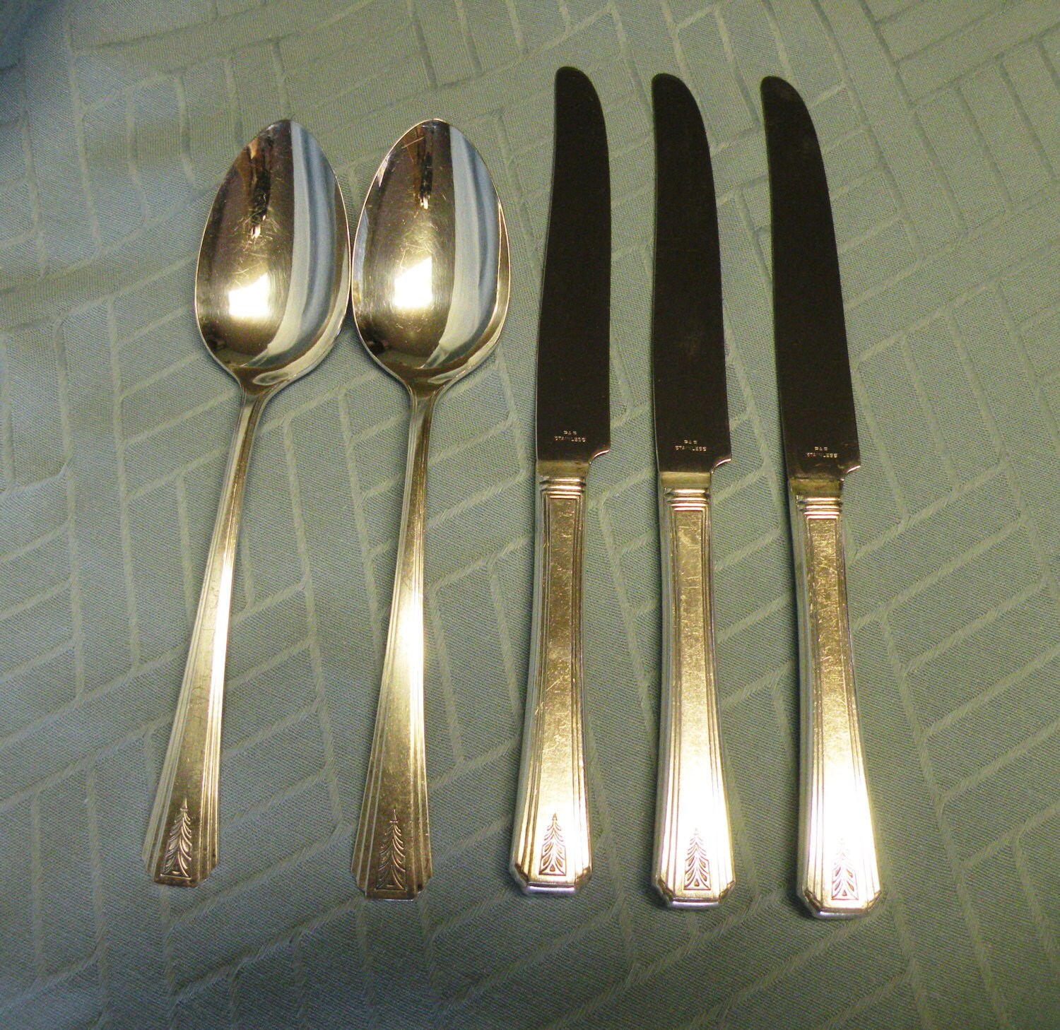 Oneida Clarion Silverplate Flatware Replacements Knives Etsy