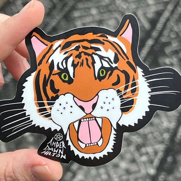 Tiger Sticker