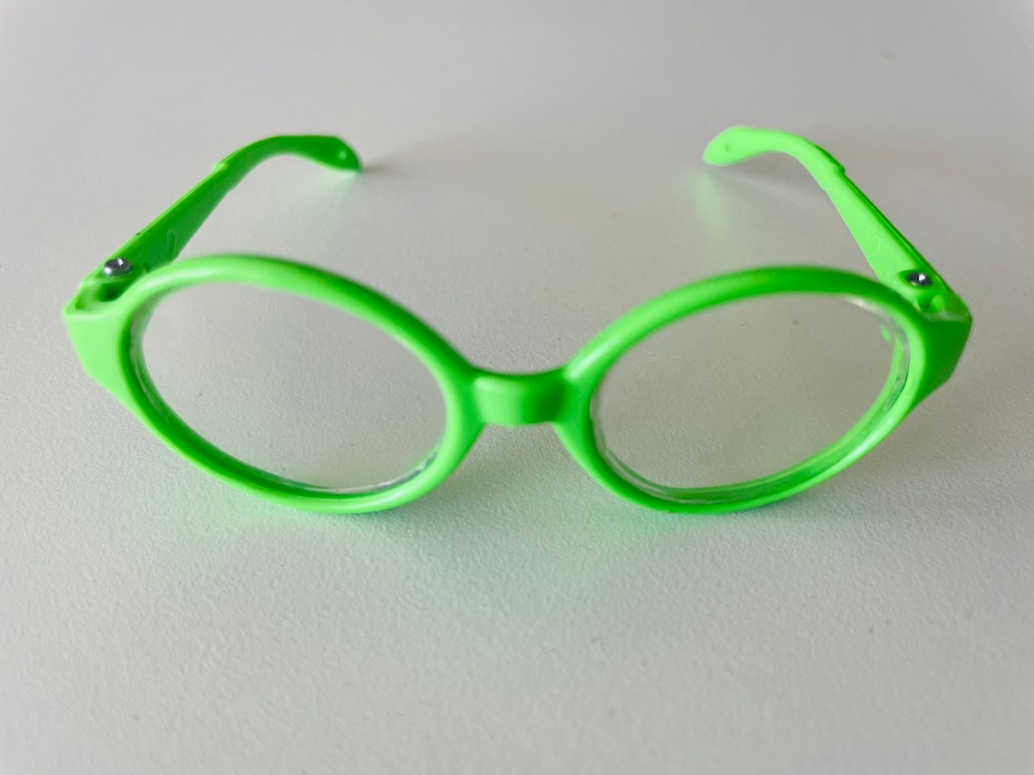 Green Mirabel Glasses for 18 Dolls // American G // Our Gen Etsy