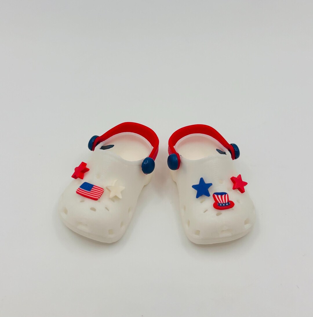Elf Crocks Miniature Doll βcrocksβ Shoes: 12
