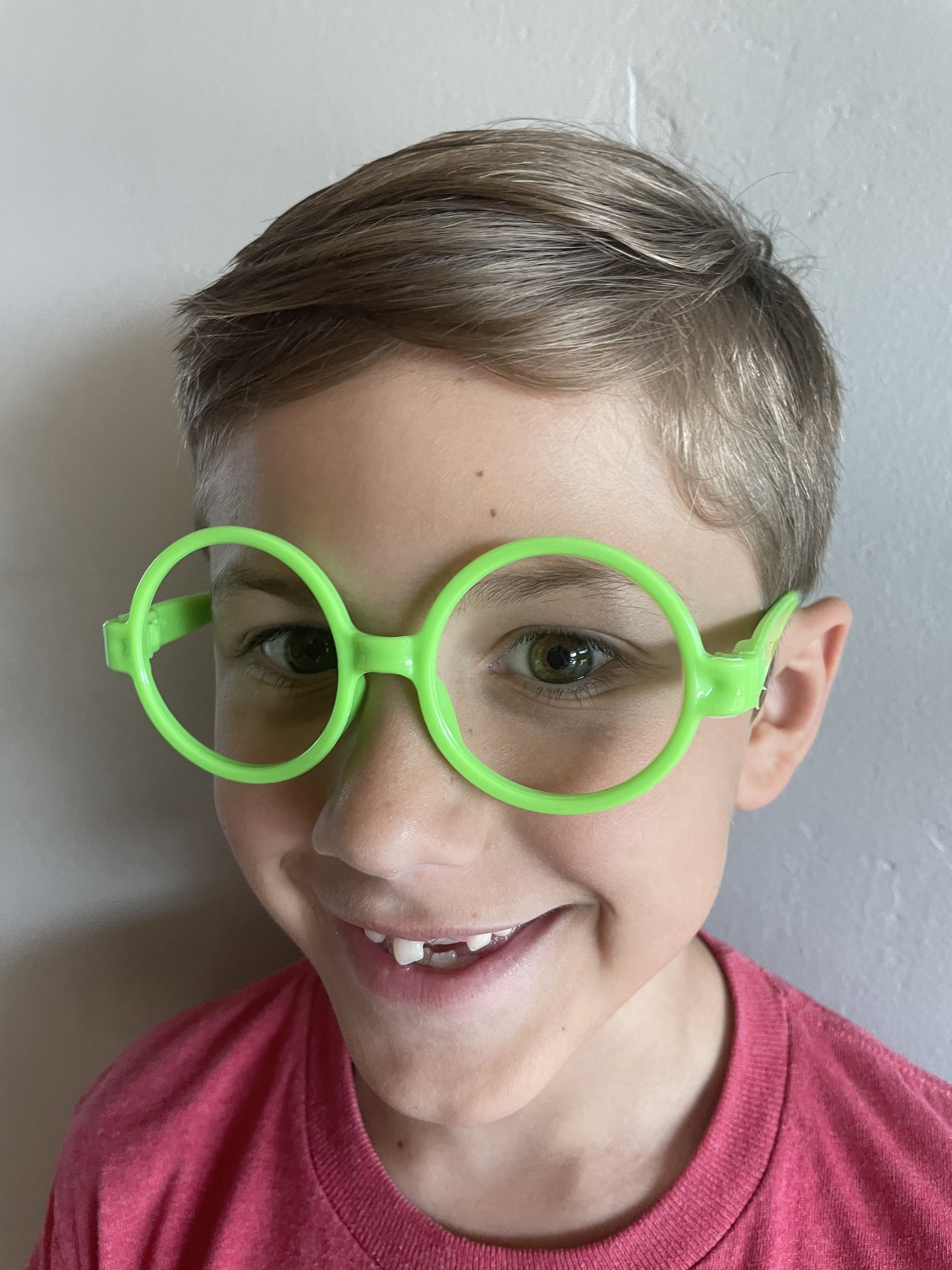Green Mirabel Glasses without lenses for KIDS // Mirabel Etsy België