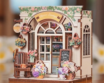 Mini rompecabezas 3D Boutique de flores