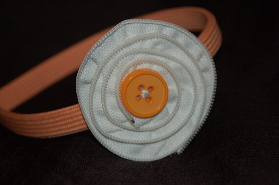 Tie-On Headband - High Voltage Orange main image 0