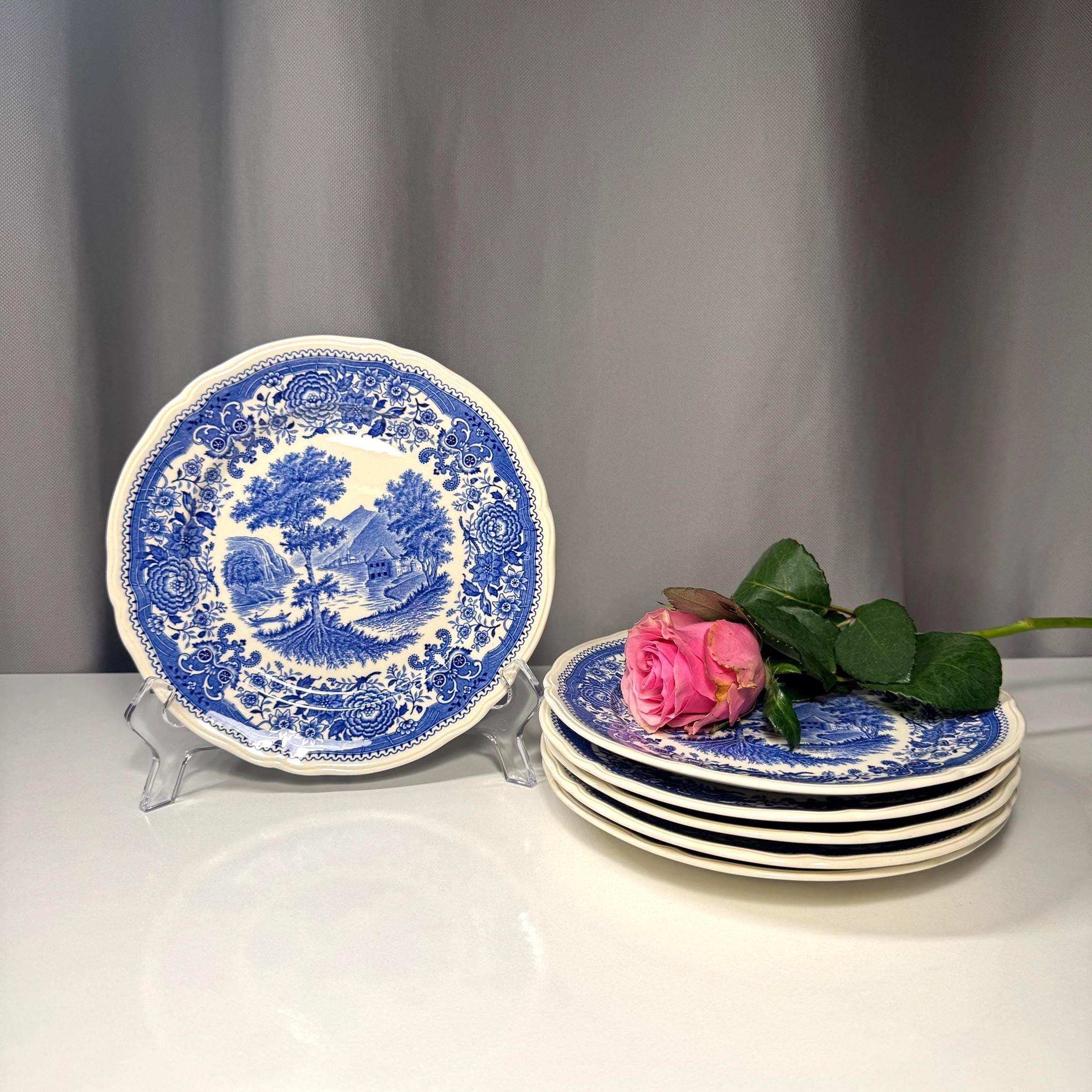 Villeroy and Boch Blue Burgenland - Etsy