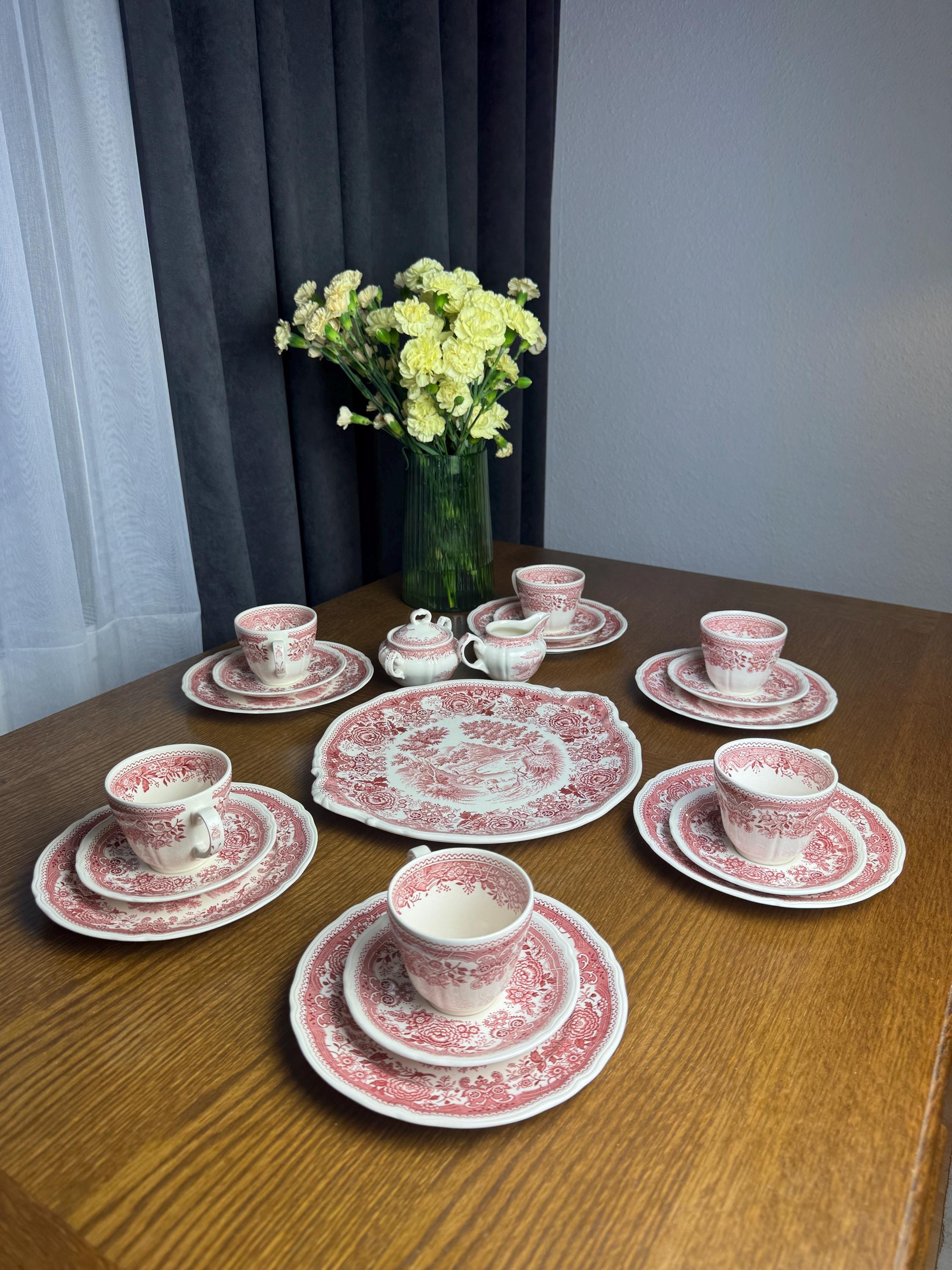 Villeroy Boch Burgenland Red - Etsy