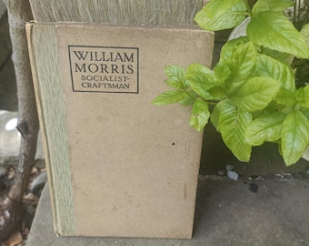 Prima edizione di William Morris, socialista-artigiano