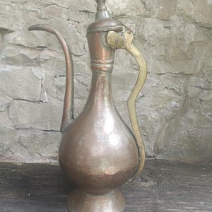 Middle-Eastern Style Copper Ewer