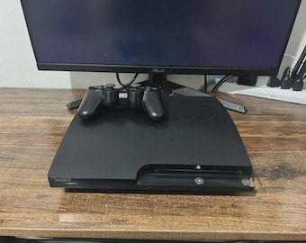 Consola PlayStation 3 PS3 Slim de 1 TB con mando y juegos – Sistema de juegos retro