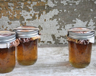 Homemade Fig Pepper Jelly - 8oz jar