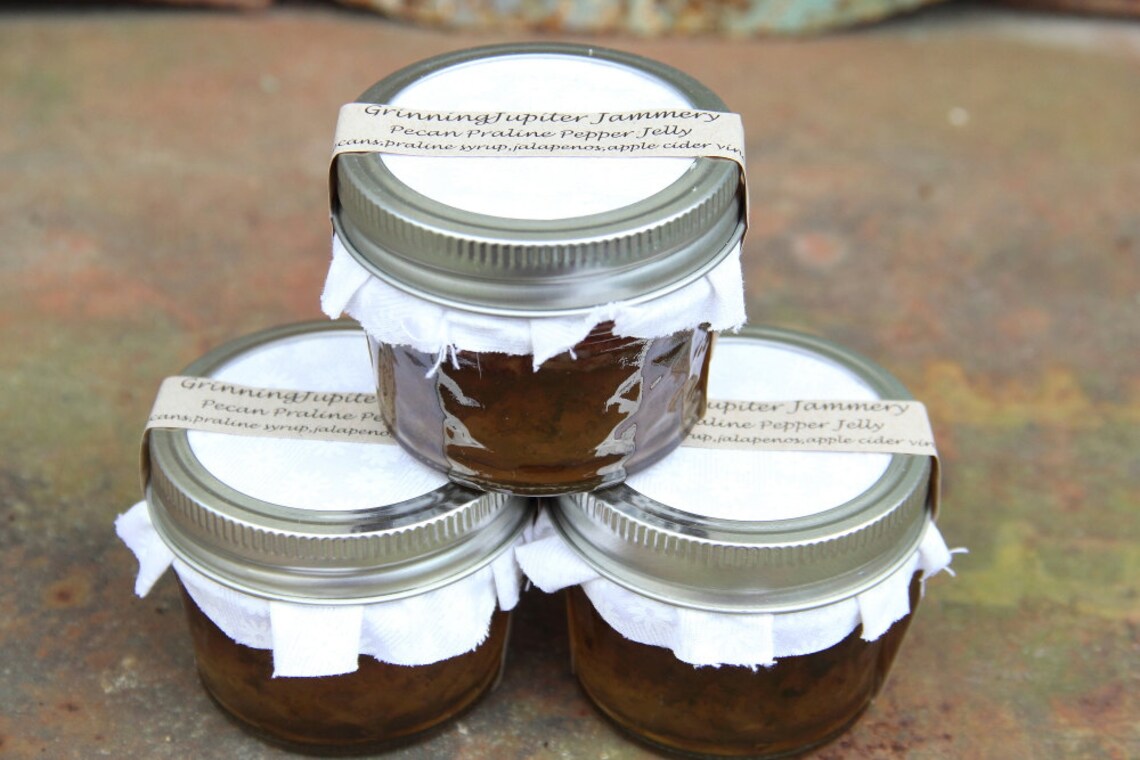 Pecan Praline Pepper Jelly 4oz Etsy