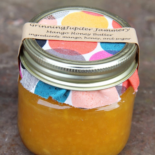 Homemade Mango Honey Butter - 8oz