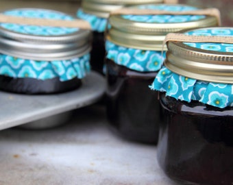 Homemade Blueberry Ginger Jam - 8oz