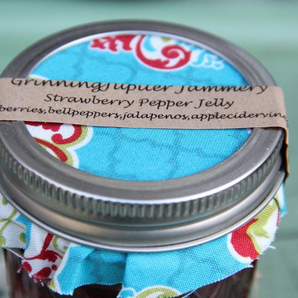 Homemade Strawberry Pepper Jelly - 4oz