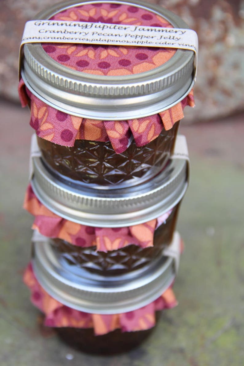 Cranberry Pecan Pepper Jelly 4oz Etsy