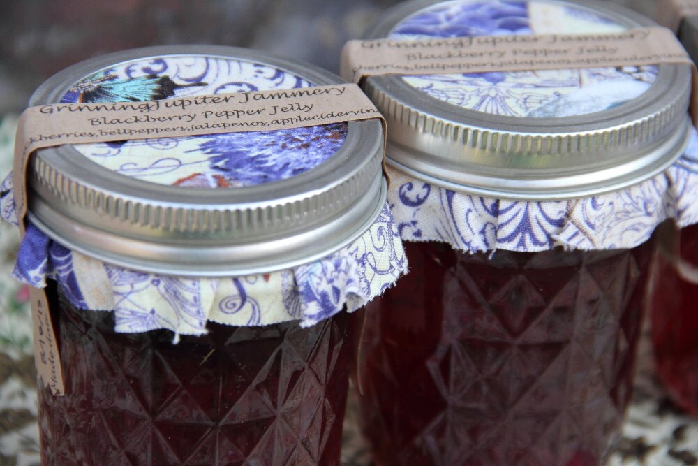 Homemade Blackberry Pepper Jelly 8oz Etsy