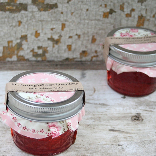 Homemade Wild Muscadine Jelly-4oz