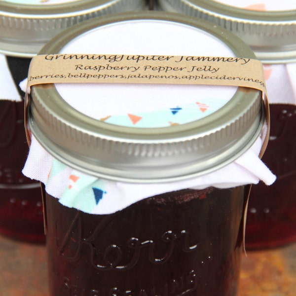 Homemade Raspberry Pepper Jelly - 8oz jar