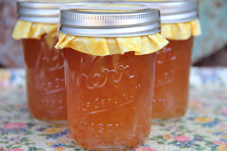 Homemade Peach Preserves 8oz image 2