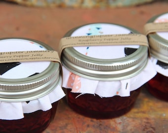 Homemade Raspberry Pepper Jelly - 4oz jar