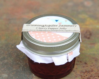 3 berry Pepper Jelly - 4oz