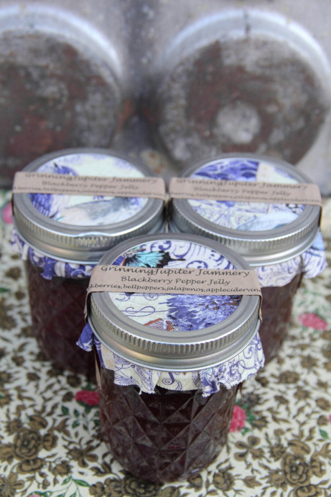Homemade Blackberry Pepper Jelly 8oz Etsy