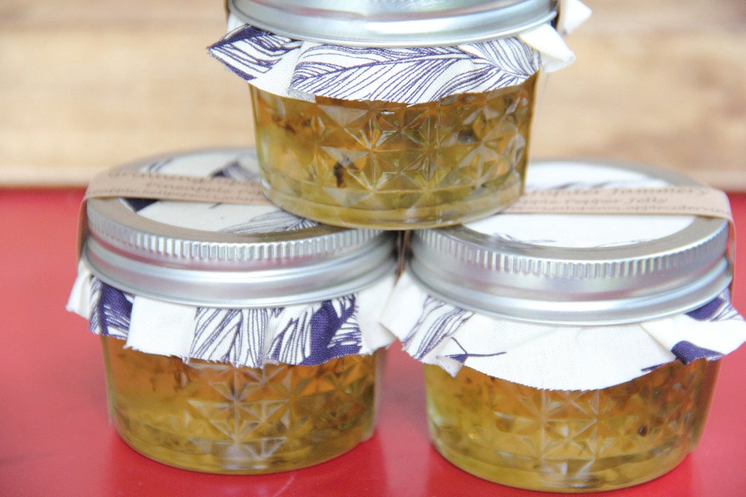 Homemade Pineapple Pepper Jelly 4oz Jar Etsy
