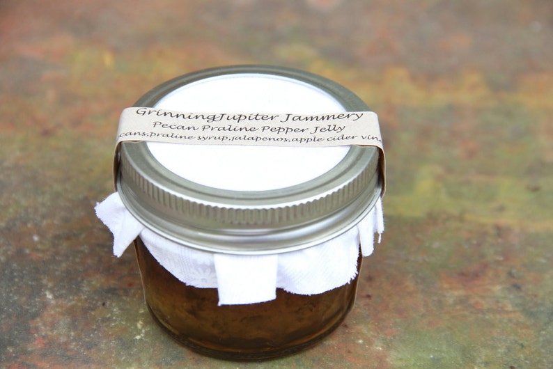 Pecan Praline Pepper Jelly 4oz Etsy